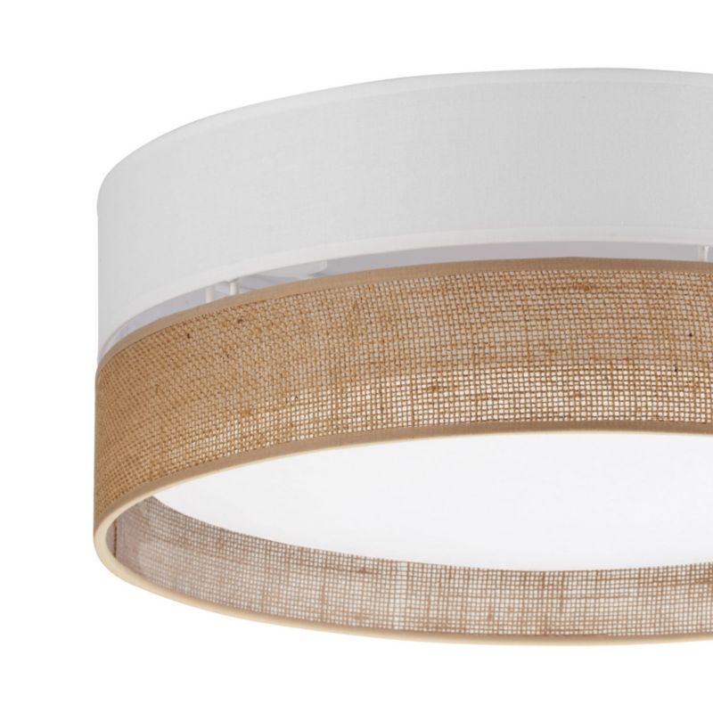 Plafon sufitowy lampa TK-Lighting Linobianco biały  3 x E27 x 15W IP20 wym: 16 x 45 x 45 cm - 1 szt.
