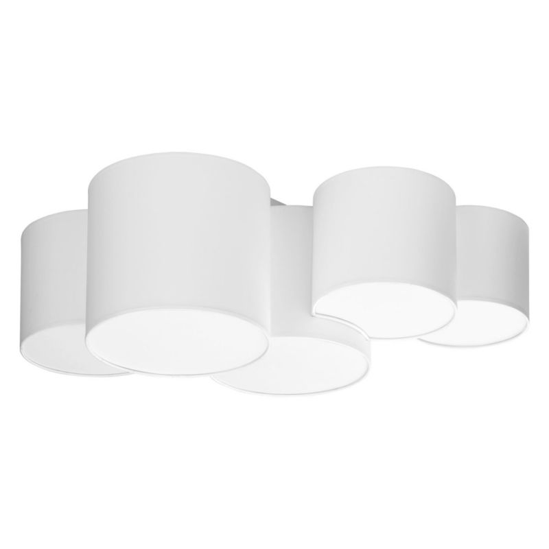 Plafon sufitowy lampa TK-Lighting Mona biały  5 x E27 x 15W IP20 wym: 30 x 48 x 83 cm - 1 szt.