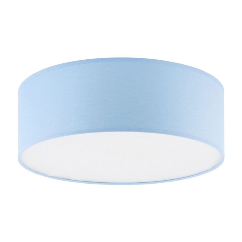 Plafon sufitowy lampa TK-Lighting Rondo biało-niebieski  4 x E27 x 15W IP20 wym: 14 x 38 x 38 cm - 1 szt.
