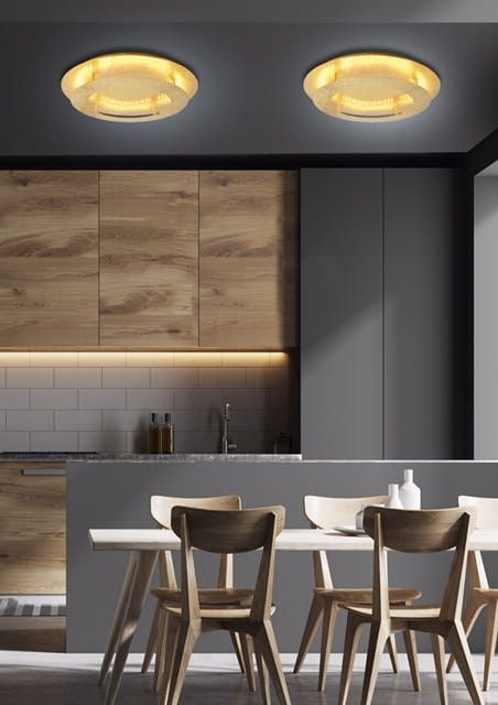 Plafon sufitowy nowoczesny Candellux Merle złoty LED 18W 3000K 1200lm  IP20 wym: 8 x 40 x 40 cm metal - 1 szt.