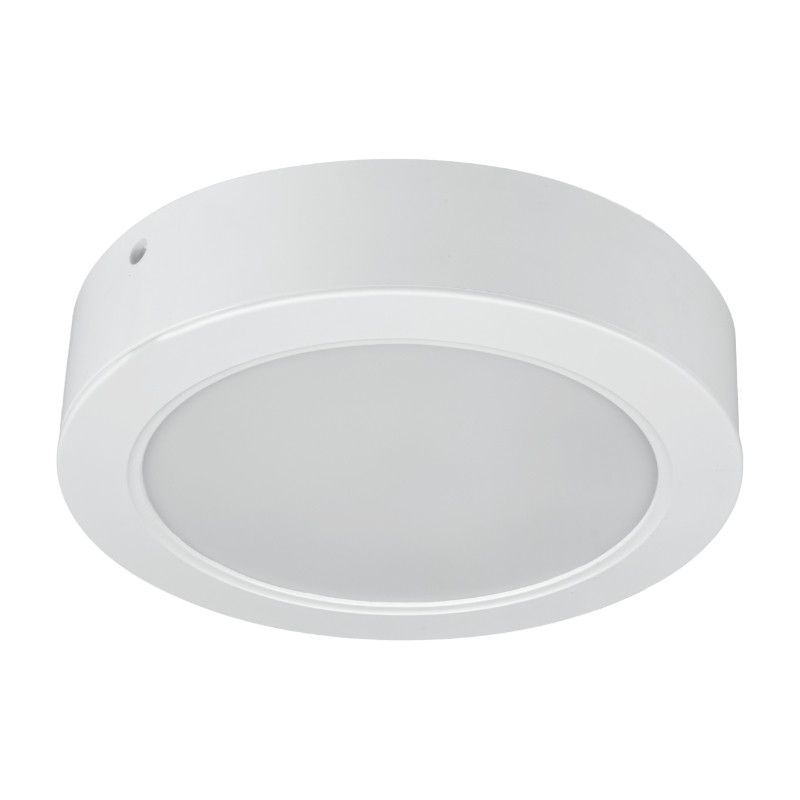 Plafon sufitowy nowoczesny DPM  biały LED 18W 3000K-6000K 1900lm łazienkowy IP54 wym: 4 x 16,7 x 16,7 cm - 1 szt.
