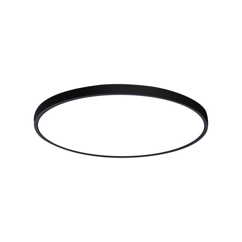 Plafon sufitowy nowoczesny Italux Alata czarno-biały LED 32W 2800K-6000K 3800lm  IP20 wym: 2,4 x 40 x 40 cm - 1 szt.
