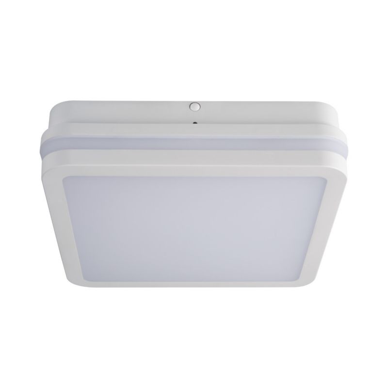 Plafon sufitowy nowoczesny Kanlux Beno biały LED 18W 3000K-4000K 2000lm łazienkowy IP65 wym: 5,7 x 22 x 22 cm - 1 szt.