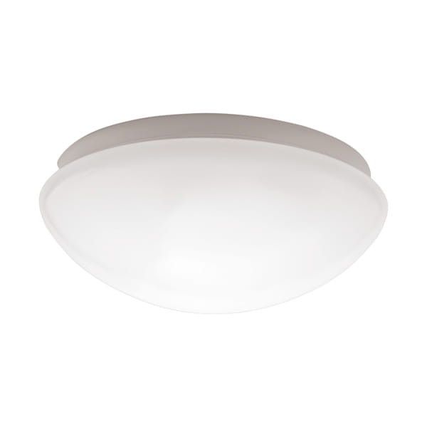 Plafon sufitowy nowoczesny Kanlux Pires E biały  1 x E27 x 25W IP44 wym: 11 x 28 x 28 cm - 1 szt.