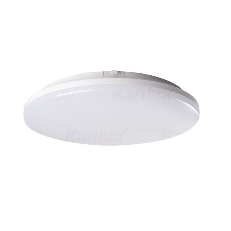 Plafon sufitowy nowoczesny Kanlux Stivi biały LED 24W 4000K 3120lm  IP65 wym: 5,4 x 28 x 28 cm tworzywo sztuczne - 1 szt.