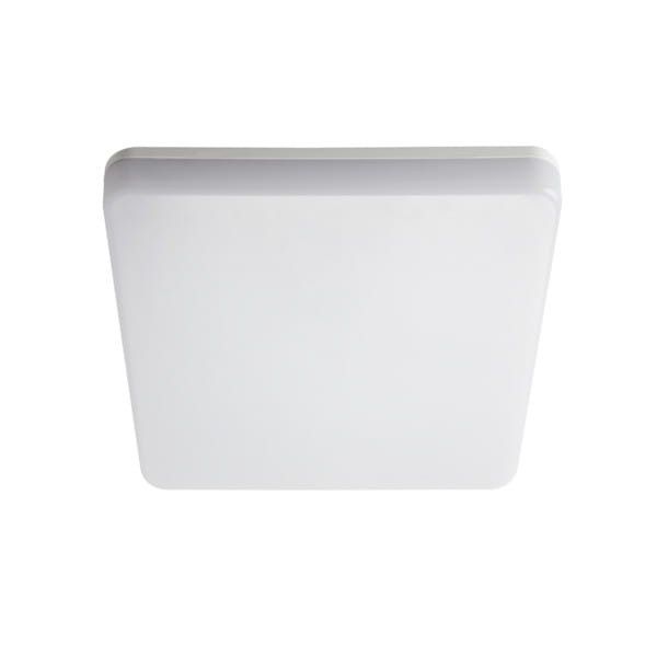Plafon sufitowy nowoczesny Kanlux Verso biały LED 18W 4000K 1700lm  IP54 wym: 5 x 28 x 28 cm tworzywo sztuczne - 1 szt.