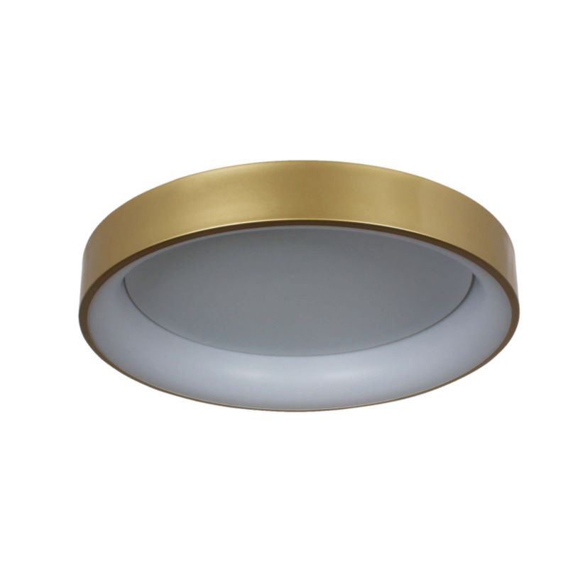 Plafon sufitowy nowoczesny Light Prestige  złoto-biały LED 36W 3000K 2400lm  IP20 wym: 11 x 60 x 60 cm metal - 1 szt.