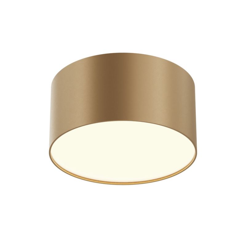 Plafon sufitowy nowoczesny Maytoni Zon matowy złoty LED 12W 3000K 600lm  IP20 wym: 6 x 12 x 12 cm aluminium - 1 szt.