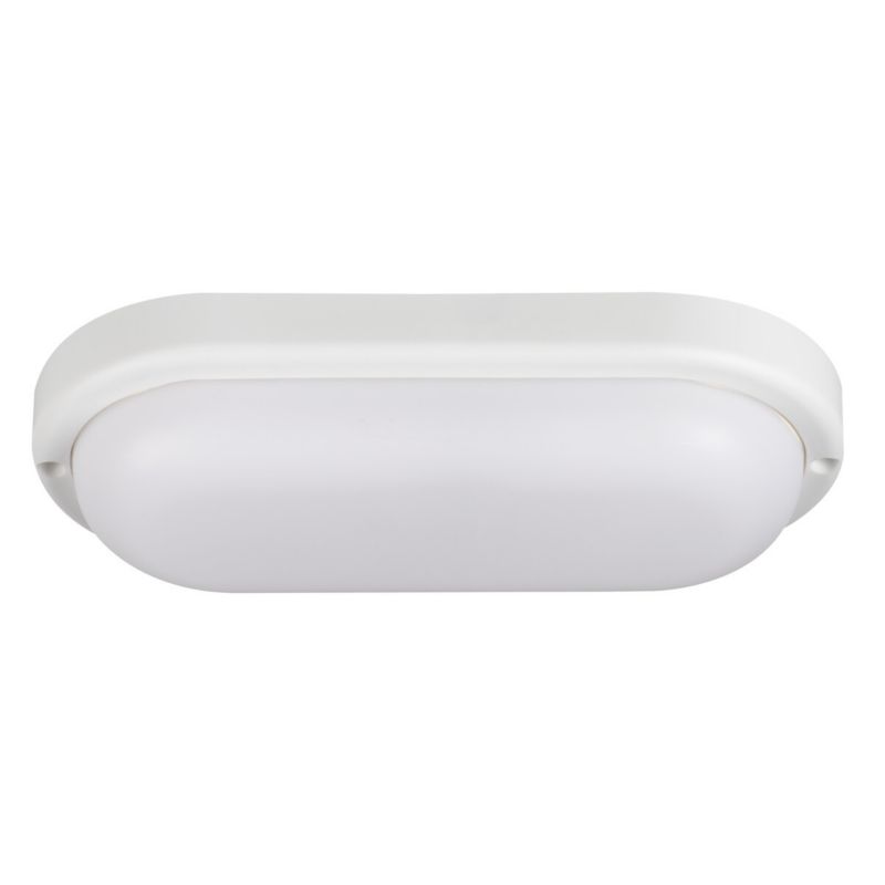 Plafon sufitowy nowoczesny Miledo Tolu biały LED 12W 4000K 1050  IP54  tworzywo sztuczne - 1 szt.