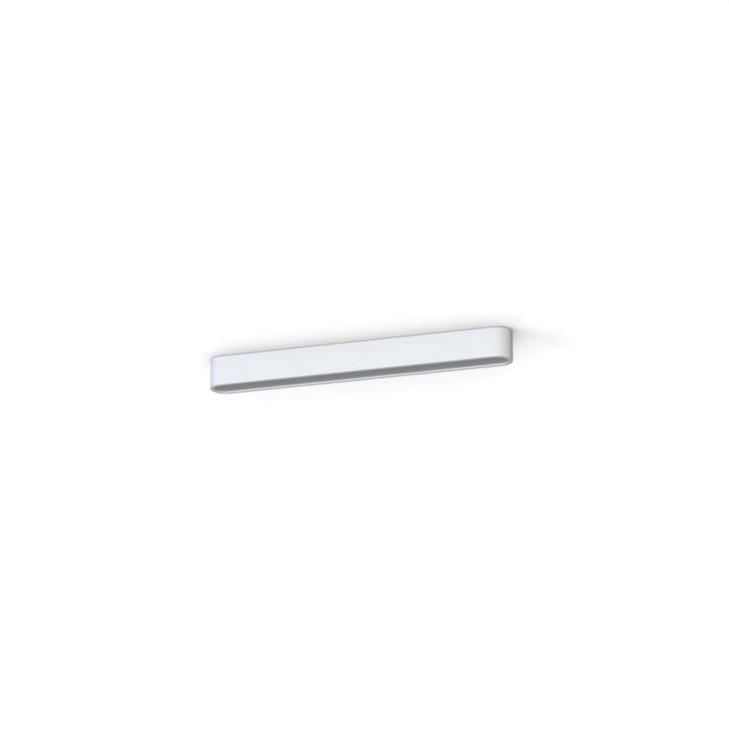 Plafon sufitowy nowoczesny Nowodvorski Lighting Soft biały  1 x T8/G13 x 11W IP20 wym: 6 x 6 x 63 cm - 1 szt.
