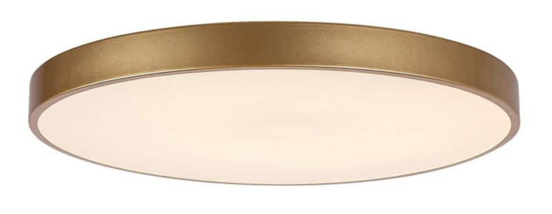 Plafon sufitowy nowoczesny Rabalux Tesia złoto-biały LED 60W 3000K-6000K 3760lm  IP20 wym: 5 x 60 x 60 cm metal - 1 szt.