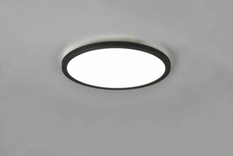 Plafon sufitowy nowoczesny RL Aureo czarno-biały LED 18W 3000K-6500K 2200lm  IP20 wym: 2 x 29 x 29 cm tworzywo sztuczne - 1 szt.
