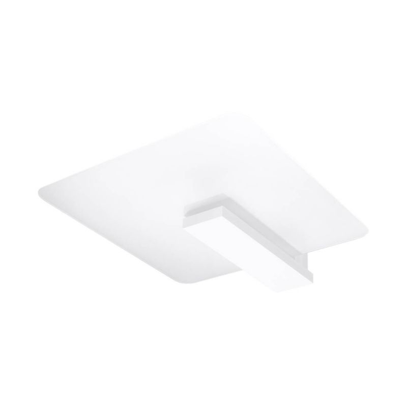 Plafon sufitowy nowoczesny Sollux Lighting Lappo biały 2 x E27 x 15W ...