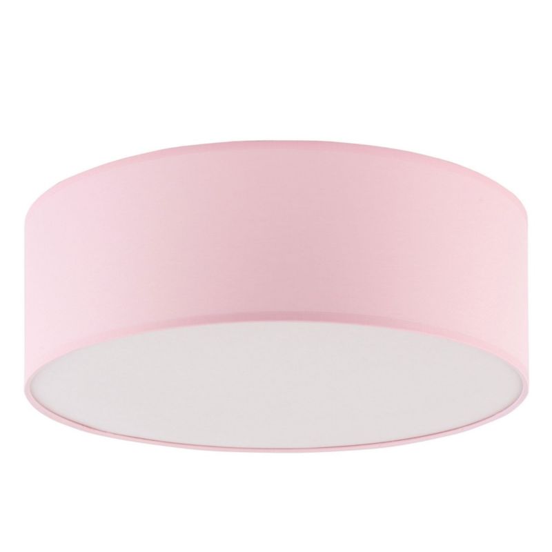 Plafon sufitowy nowoczesny TK-Lighting Rondo biało-różowy  4 x E27 x 15W IP20 wym: 14 x 38 x 38 cm - 1 szt.