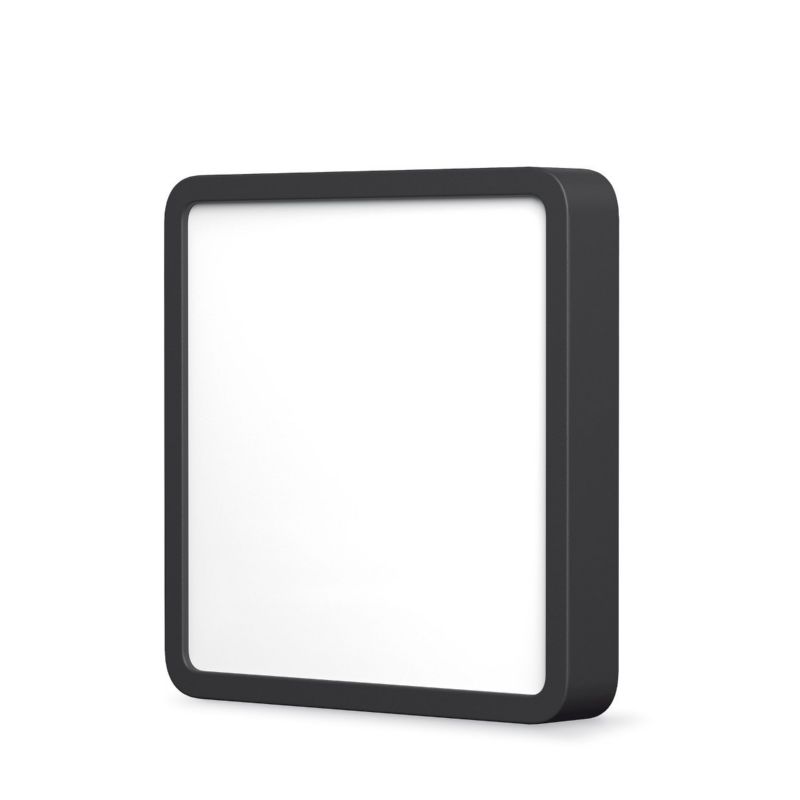 Plafon sufitowy nowoczesny Videx  czarno-biały LED 15W     wym: 19,2 x 19,2 cm  - 1 szt.