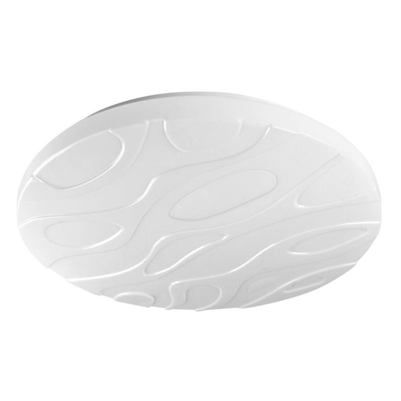 Plafon sufitowy Polux Cloud  biały LED 18W 4000K 1850lm  IP44 wym: 6,5 x 33 x 33 cm tworzywo sztuczne - 1 szt.