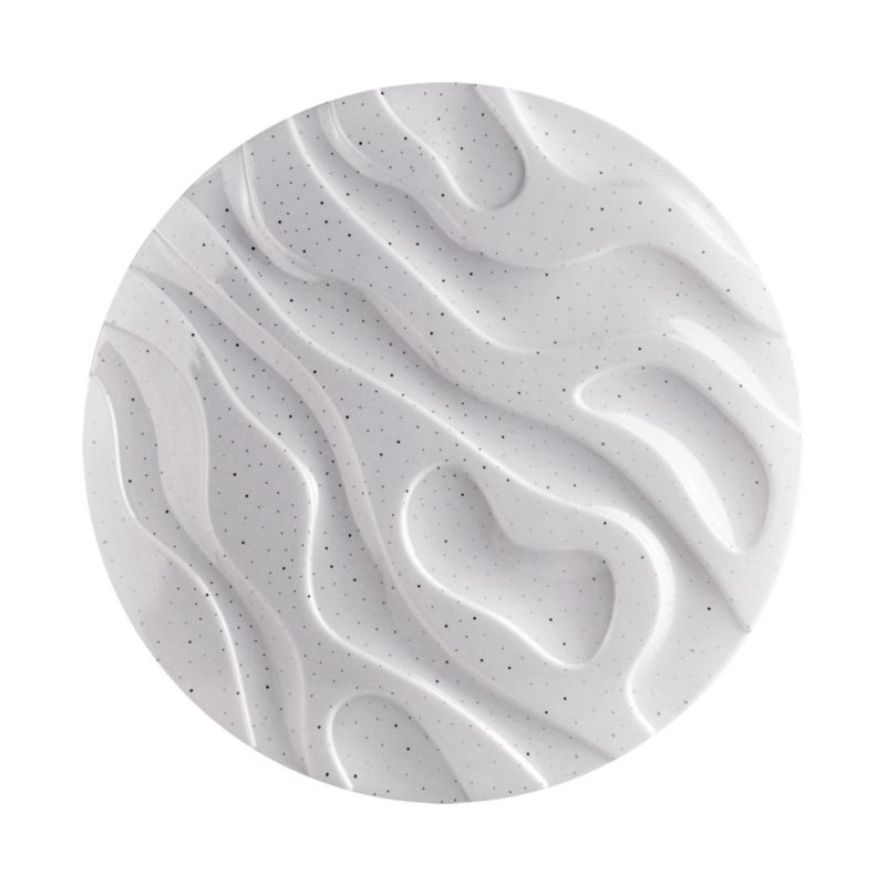 Plafon sufitowy Polux Cloud  biały LED 18W 4000K 1850lm  IP44 wym: 6,5 x 33 x 33 cm tworzywo sztuczne - 1 szt.