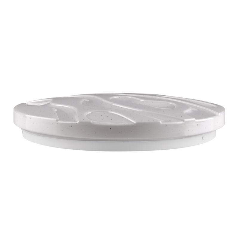 Plafon sufitowy Polux Cloud  biały LED 18W 4000K 1850lm  IP44 wym: 6,5 x 33 x 33 cm tworzywo sztuczne - 1 szt.