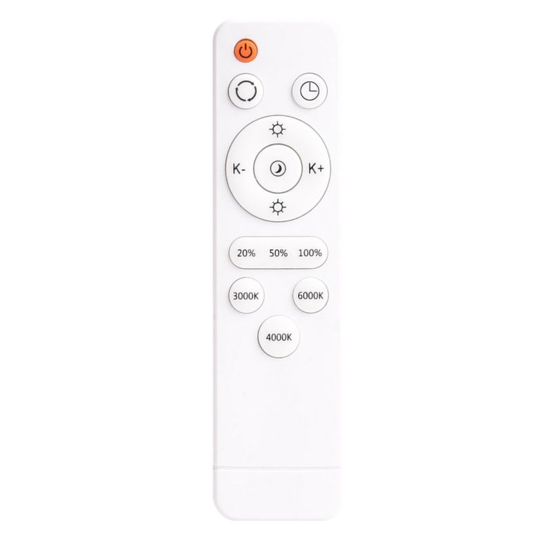 Plafon sufitowy Polux Flower biały LED 72W 3000K-6500K 8000lm  IP20 wym: 9,5 x 48 x 48 cm tworzywo sztuczne - 1 szt.