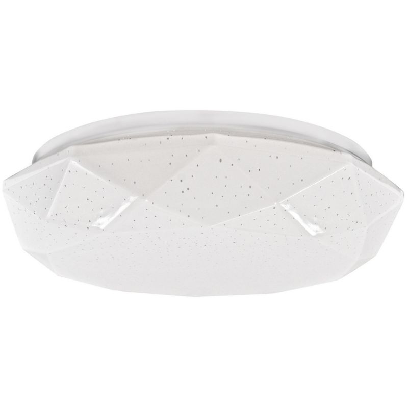 Plafon sufitowy Polux Galaxy  biały LED 17W 4000K 2250lm  IP20 wym: 10,5 x 33 x 33 cm tworzywo sztuczne - 1 szt.