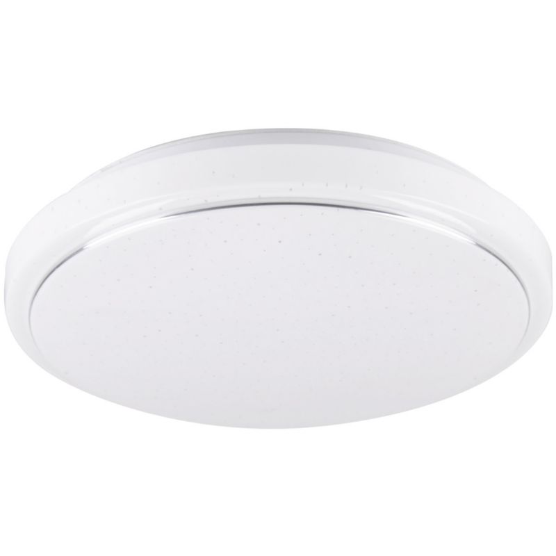 Plafon sufitowy Polux Roma  biały LED 24W 4000K 2600lm  IP20 wym: 6,5 x 39 x 39 cm tworzywo sztuczne - 1 szt.