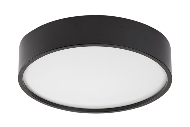 Plafon sufitowy Rabalux Larcia czarno-biały LED 18W 4000K 970lm  IP44 wym: 6,5 x 28 x 28 cm tworzywo sztuczne - 1 szt.