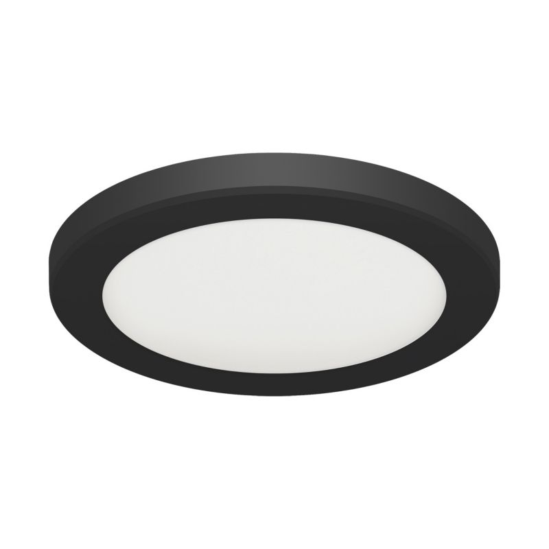 Plafon sufitowy Struhm Olga czarno-biały LED 18W 3000K-6500K 1780lm  IP20 wym: 1,8 x 22 x 22 cm tworzywo sztuczne - 1 szt.