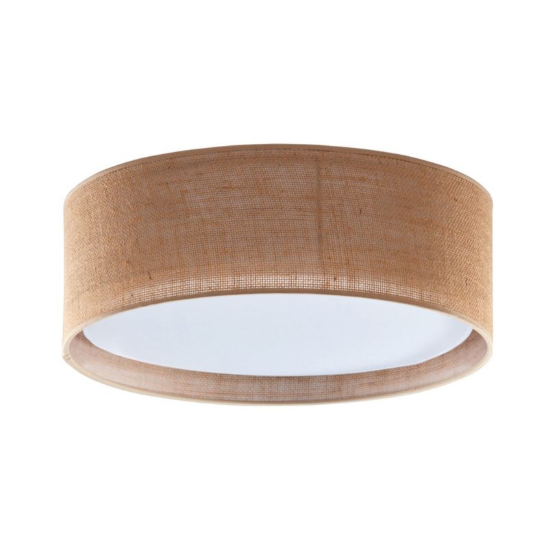 Plafon sufitowy TK-Lighting Juta biało-złoty  4 x E27 x 15W IP20 wym: 17 x 60 x 60 cm - 1 szt.