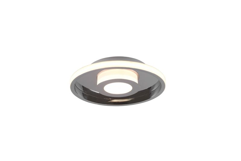 Plafon sufitowy Trio Ascari chromowany biały LED 28W 3000K 3200 lm łazienkowy IP44 wym: 6,8 x 30 x 30 cm metal - 1 szt.