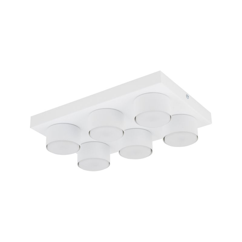 Plafon TK-Lighting Brix biała lampa sufitowa 6x GX53 8W 3000K -1szt