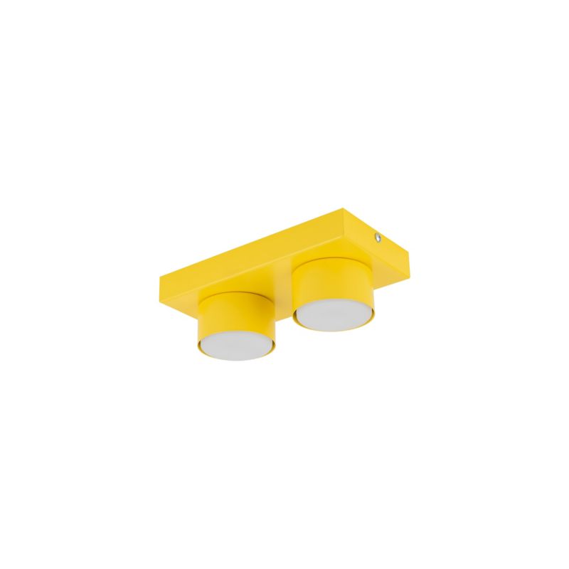 Plafon TK-Lighting Brix żółta lampa sufitowa 2x GX53 8W 3000K -1szt