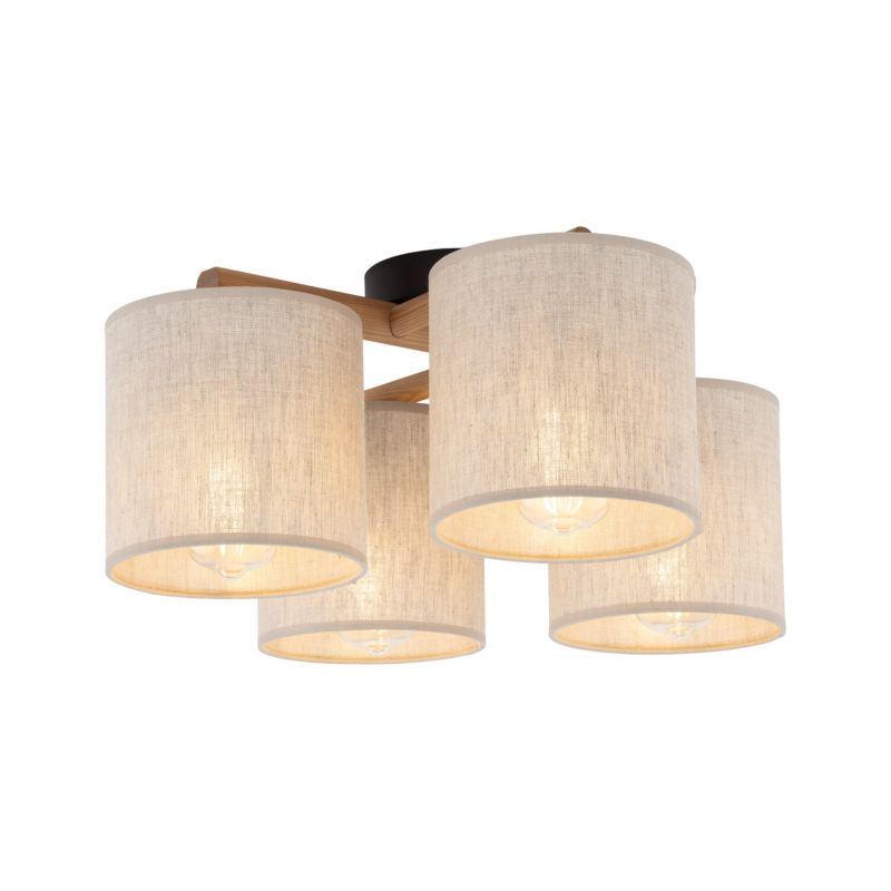 Plafon TK-Lighting Deva Nature Lampa Sufitowa 4 -1szt.
