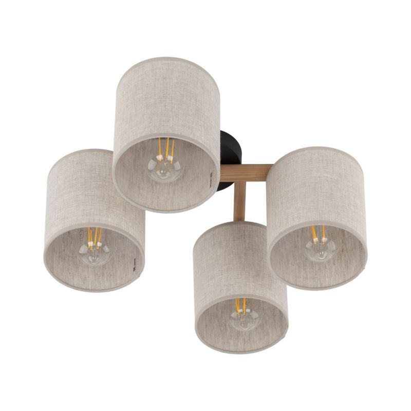 Plafon TK-Lighting Deva Nature Lampa Sufitowa 4 -1szt.