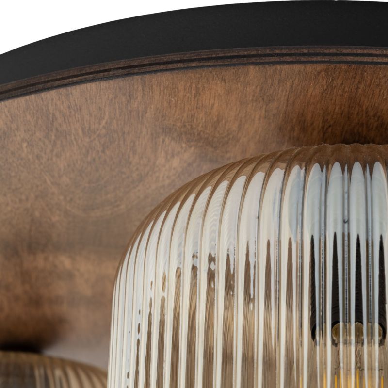 Plafon TK-Lighting Salvia Brown Lampa Sufitowa 3Xe14 -1szt.