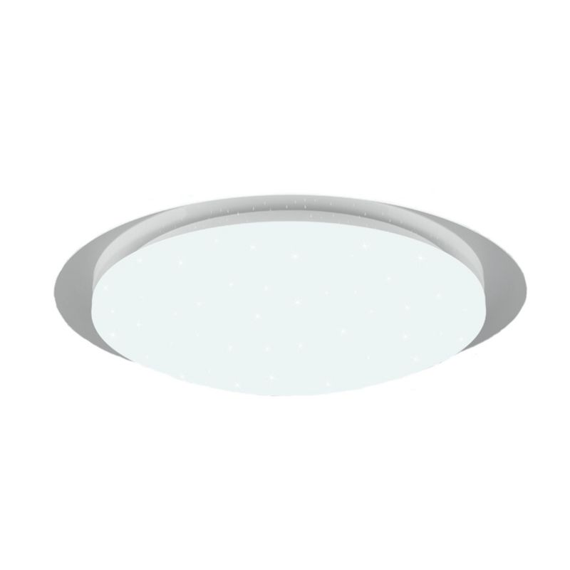 Plafon Trio Frodeno biały LED 18W 4000K 1900 lm łazienkowy IP44 wym: 10,2 x 48 x 48 cm tworzywo sztuczne - 1 szt.