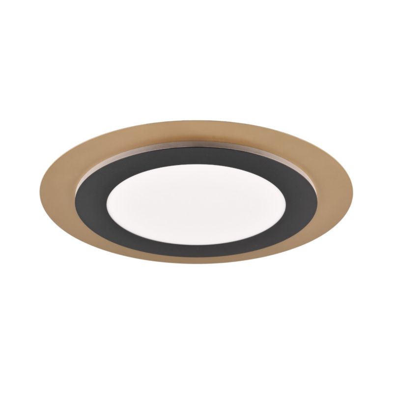 Plafon Trio MORGAN czarno-złoty-odcienie złota okrągły 45cm LED 42W 2700-6500K 5600lm IP20 - 1 szt.