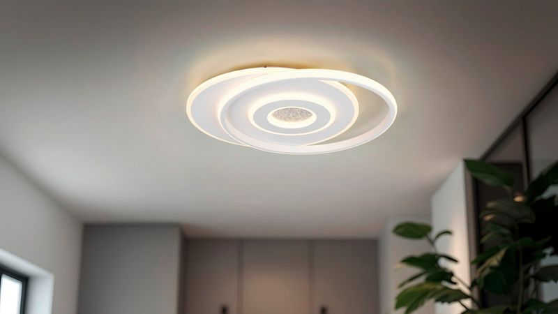 Plafon Trio NAZAR biały okrągły 48,5cm LED 30W 3000K 3600lm IP20 - 1 szt.
