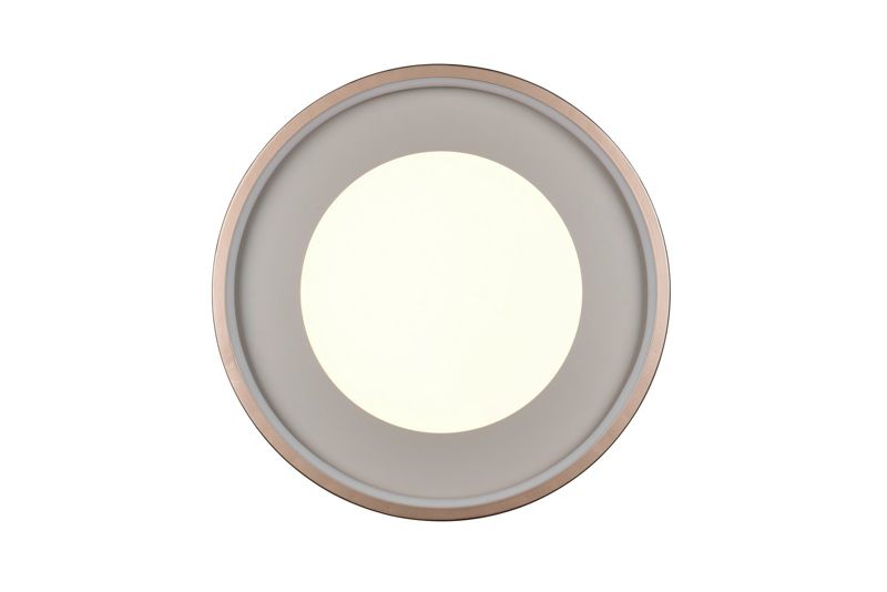 Plafon Trio SOLEA kawowo-biały okrągły 40cm LED 36W 3000K 4700lm IP20 - 1 szt.