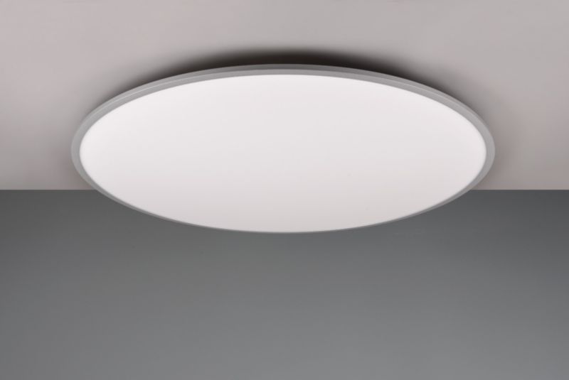 Plafon Trio YUMA srebrno-biały okrągły 100cm LED 53W 3000-6500K 6700lm IP20 - 1 szt.