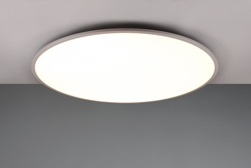 Plafon Trio YUMA srebrno-biały okrągły 100cm LED 53W 3000-6500K 6700lm IP20 - 1 szt.