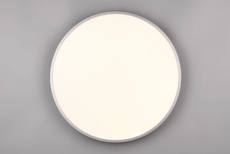 Plafon Trio YUMA srebrno-biały okrągły 100cm LED 53W 3000-6500K 6700lm IP20 - 1 szt.