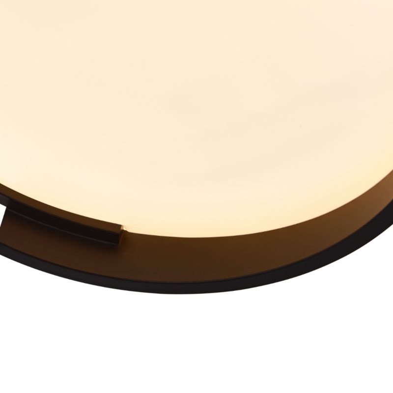 Plafon wycięcie Light Prestige HALO czarno-biały okrągły 27cm LED 15W Biały zmienny 3000-6000K 1654lm IP20 - 1 szt.