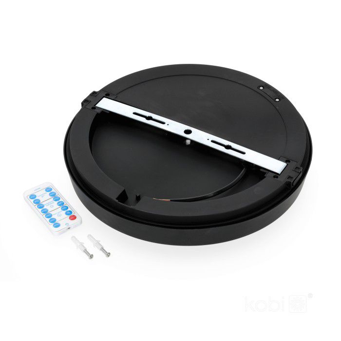 Plafon z czujnikiem ruchu LED 18W Kobi 3cct IP65 czarny 1szt.