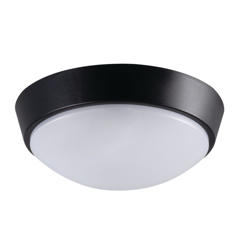 Plafoniera LED LightLogic LL CHAO 18W-B 66309 okrągła czarna 21cm IP65 1700lm  1 szt.