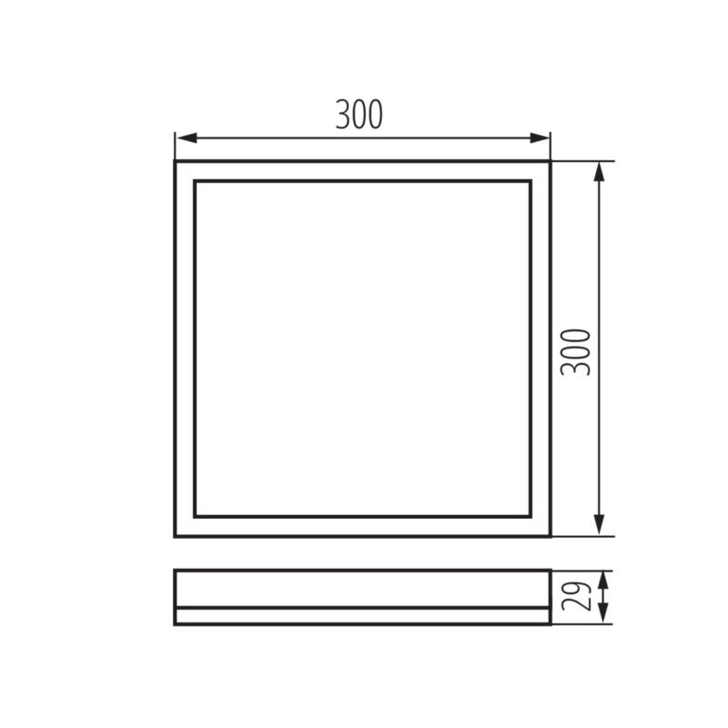 Plafoniera LED LightLogic LL PLAFON02 L 17,5W W 66064 PLAFON02 L 17,5W 1 szt.