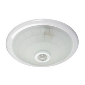 Plafoniera LightLogic LL TAZA 30579  z czujnikiem ruchu PIR sensor żarówka E27 30cm 1 szt.
