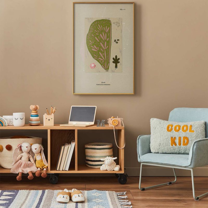 Plakat Artgeist Abstrakcyjne drzewo 29,7x42 cm z ramą złotą 1 szt