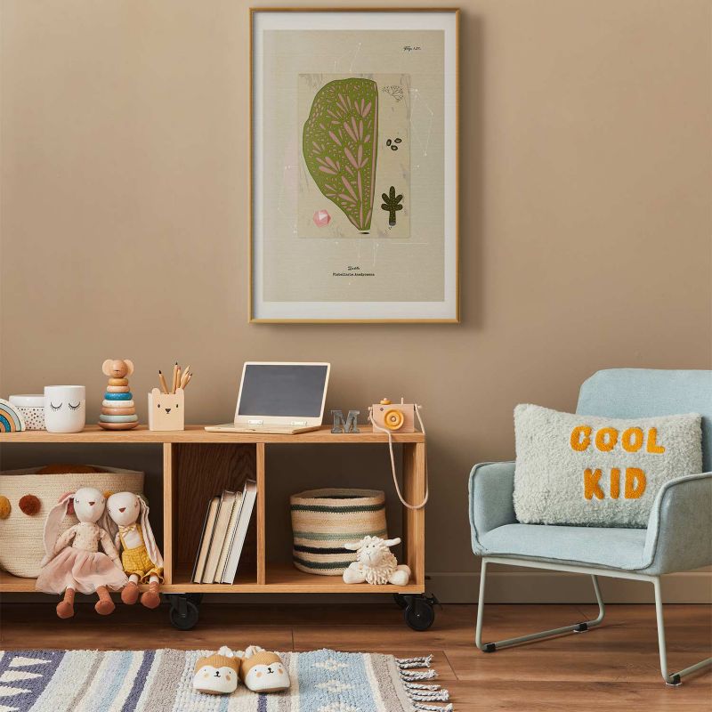 Plakat Artgeist Abstrakcyjne drzewo 40x60 cm z ramą złotą 1 szt
