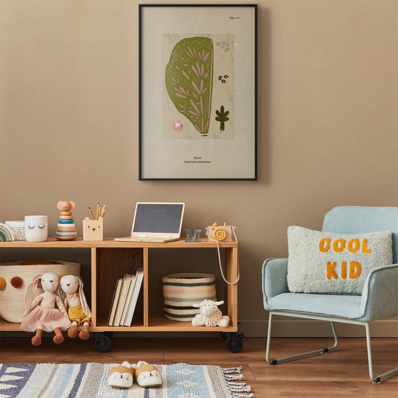 Plakat Artgeist Abstrakcyjne drzewo 60x90 cm z ramą czarną 1 szt