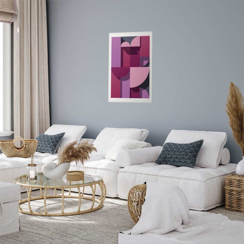 Plakat Artgeist Abstrakcyjne home 21x30 cm bez ramy 1 szt